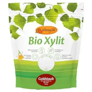 Birkenzucker xylit birkengold bio xylit puderzucker 350 g beutel