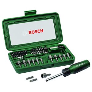 Uç tutucu Bosch Professional, 46 parça. tornavida ucu