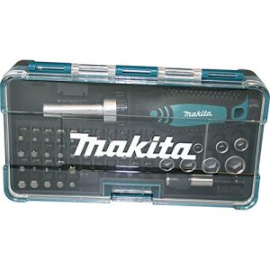 Битодержатель Makita, набор трещоток и бит, 47 шт., B-36170