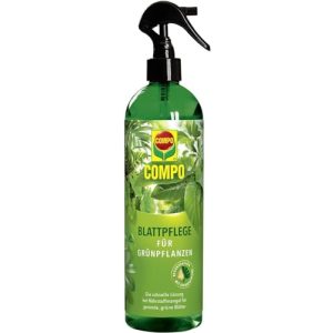 Spray abrillantador de hojas Compo cuidado de hojas para plantas verdes, abono para hojas