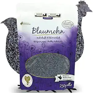 Blaumohn wachtelgold 250g ideal in der gefluegel kuekenaufzucht