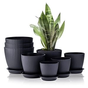 Vasi da fiori Warmplus confezione da 8 vasi da fiori per uso interno