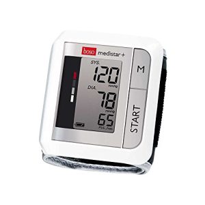 Boso medistar+ wrist blood pressure monitor with memory