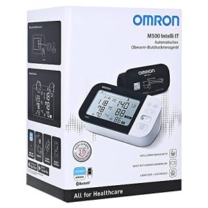 Monitor de pressão arterial Omron M500 Intelli IT (novo 2020) braço