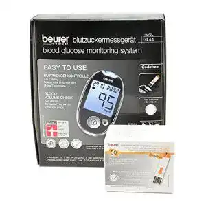 Blutzuckermessgeraet beurer blutzucker messgeraet gl 44 mg dl