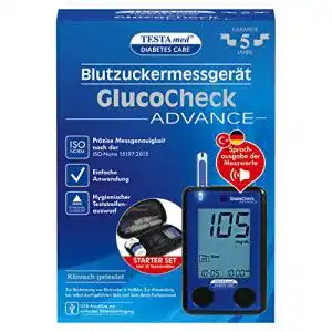 Blutzuckermessgeraet testamed glucocheck advance einfach