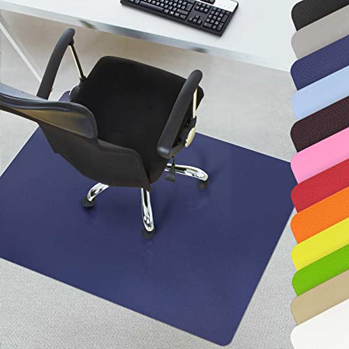 Office Marshal ® floor protection mat in trendy colors, 75 x 120 cm