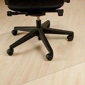 Tappetino salvapavimento per sedia da ufficio Relaxdays, 120×150 cm, PVC