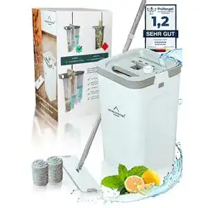 Bodenwischer wonderhome set mit eimer