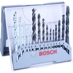 Conjunto de brocas Acessórios Bosch Profissional 15 peças. Misturado