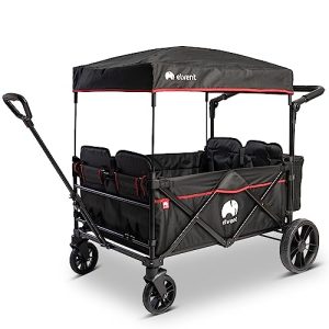 Handcart elvent ® WagonPro City foldable handcart with roof