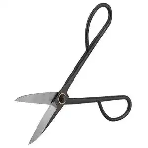 Bonsaischere zerodis 205mm aus edelstahl langer griff astschere