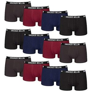 Boxer shorts men Vincenzo Bellini, hipster boxer shorts, pack of 12