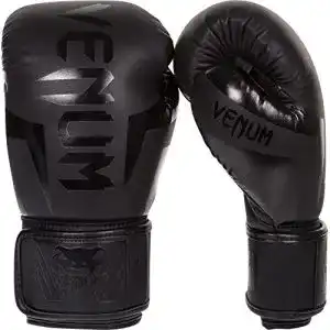 Boxhandschuhe venum unisex boksehandsker elite matt schwarz