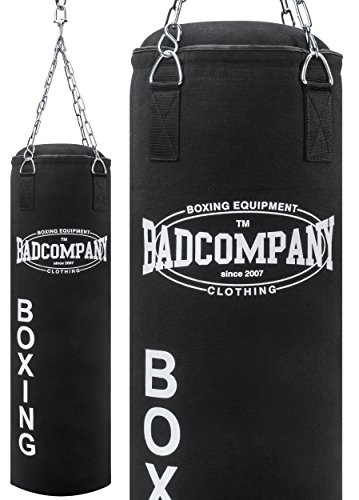 Boxsack Bad Company inkl. Vierpunkt Stahlkette, Canvas