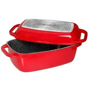 Braeter stoneline 401 x 22cm rechteck rubinrot h 109 cm