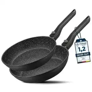 Bratpfanne mit abnehmbarem griff divory pfannenset 2 teilig