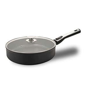 Frying pan with removable handle