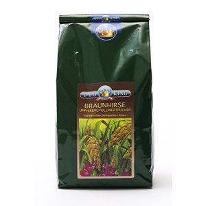 Brown millet Bioking 2X 1000g organic, whole food powder (EUR 9,80/kg)