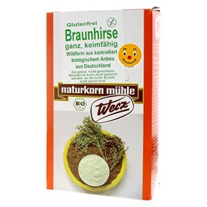 Brown millet Werz fully germinable, pack of 5 (5 x 500 g)