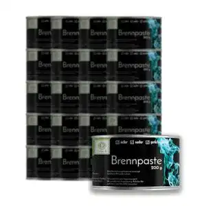 Brennpaste fuduu de fuduu sicherheit 20 x 200g dosen