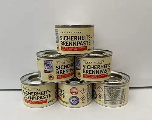 Brennpaste von Ol-Gastro-Bedarf im 10er Pack für Chafing Dishes