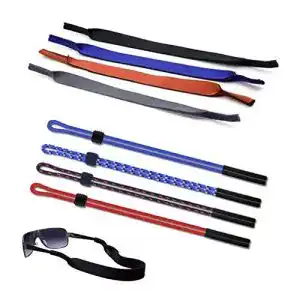Brillenband coriver 8 pack sport 4 stueck neopren elastic cord