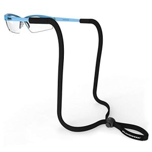 STANDWERK ® Basic+ glasögonrem, perfekt justerbar, sport