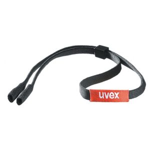 Uvex Correa para gafas, negro, 1 unidad