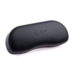 Glasses case Ray-Ban Original hard shell carbon look Large