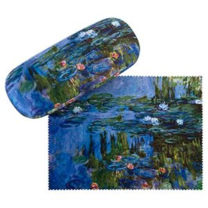 Glasses case FROM LILIENFELD Claude Monet: water lilies flowers