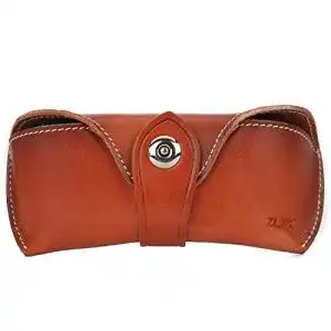 Brillenetui zlyc unisex handgefertigte harte leder kollektion