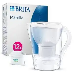 Brita wasserfilter brita wasserfilter kanne marella weiss 24l