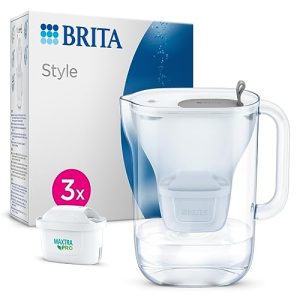Brita-Wasserfilter Brita Wasserfilter-Kanne Style grau (2,4l)