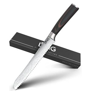 Ekmek bıçağı LNG Premium, 32cm, keskin, paslanmaz çelik