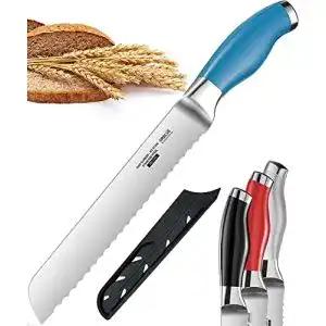 Brotmesser orblue mit wellenschliff ultrascharfes edelstahl