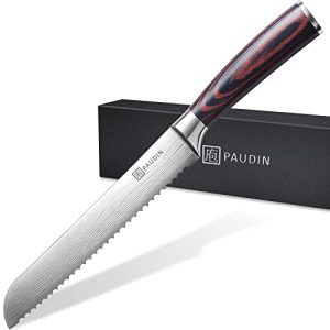 Brødkniv PAUDIN med tagget kant profesjonell 20 cm