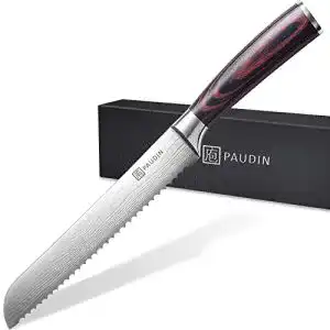 Brotmesser paudin mit wellenschliff profi 20 cm