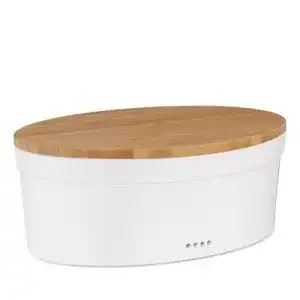 Brottopf kela brotkasten salena keramik mit bambusdeckel