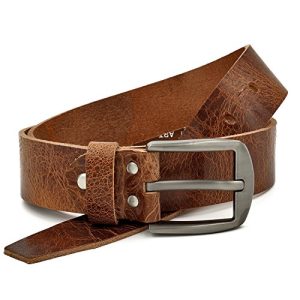 Cinturón de piel de búfalo de Volmer® Belt Cinturón de piel para hombre