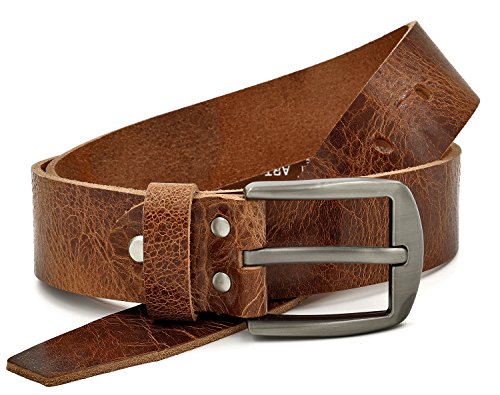 Cinto de couro de búfalo da Volmer® Belt Cinto de couro masculino