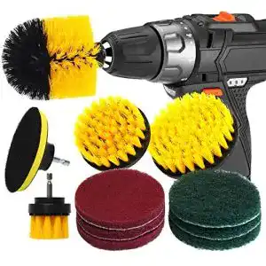 Buerstenaufsatz akkuschrauber rain queen set 10 stueck