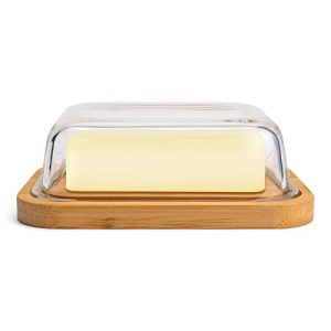 Butter dish Greenable ® Sustainable container made of bamboo