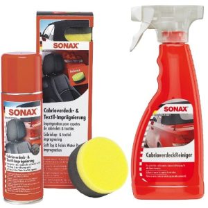 Convertible top impregnation SONAX 1x professional offer set
