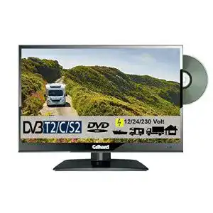 Camping fernseher gelhard gtv1682pvr dvd 16 zoll widescreen