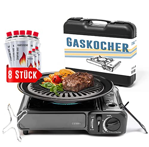 Camping-Gasgrill TruWare Just Camp Camping Gaskocher Set