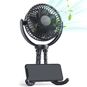 Camping fan ATEngeus Mini Fan 5″, portable