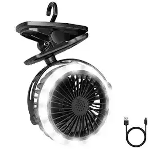 Camping ventilator lepro camping ventilator mit licht