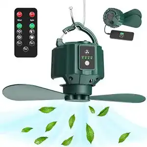 Camping ventilator voniry usb campingventilator tragbar