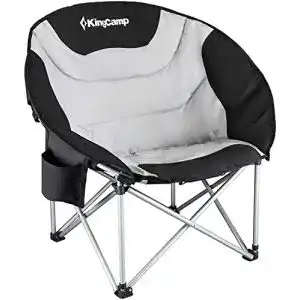 Campingstuhl kingcamp moonchair untertasse heavy duty